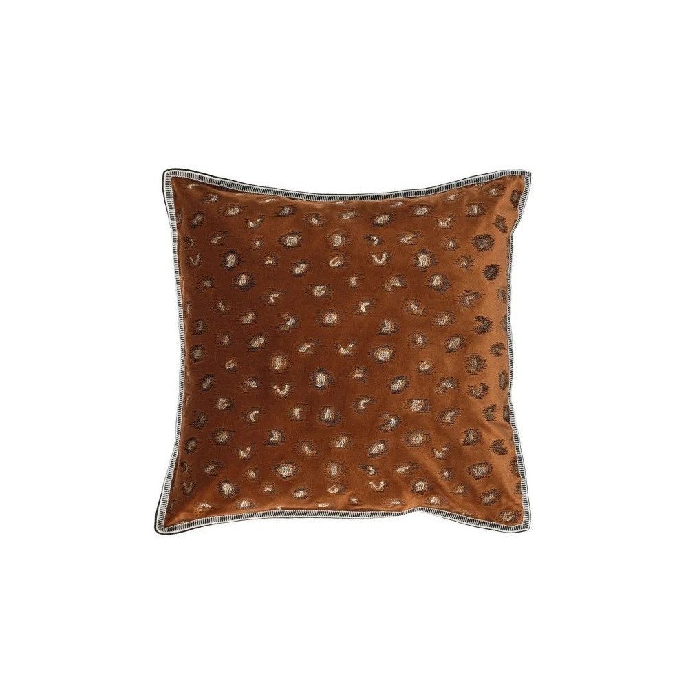 Daim Terracotta, Coussin, Casamance, 45cm x 45cm Daim Terracotta, Coussin, Casamance, 45cm x 45cm