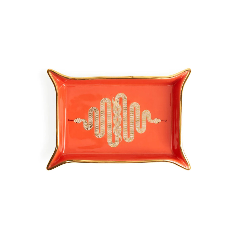 Snake, Vide-poche Rectangulaire, Jonathan Adler Snake, Vide-poche Rectangulaire, Jonathan Adler
