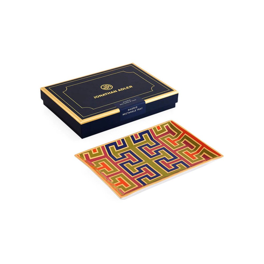 Madrid, Vide-poche Rectangulaire, Jonathan Adler Madrid, Vide-poche Rectangulaire, Jonathan Adler