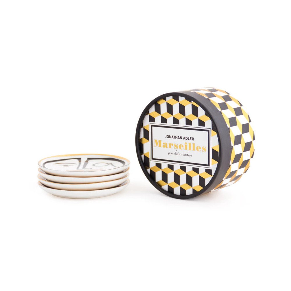 Marseilles, Sous-verres ou mini vide-poches, Jonathan Adler Marseilles, Sous-verres ou mini vide-poches, Jonathan Adler