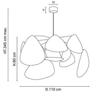 Screen XL, Plafonnier, Market Set