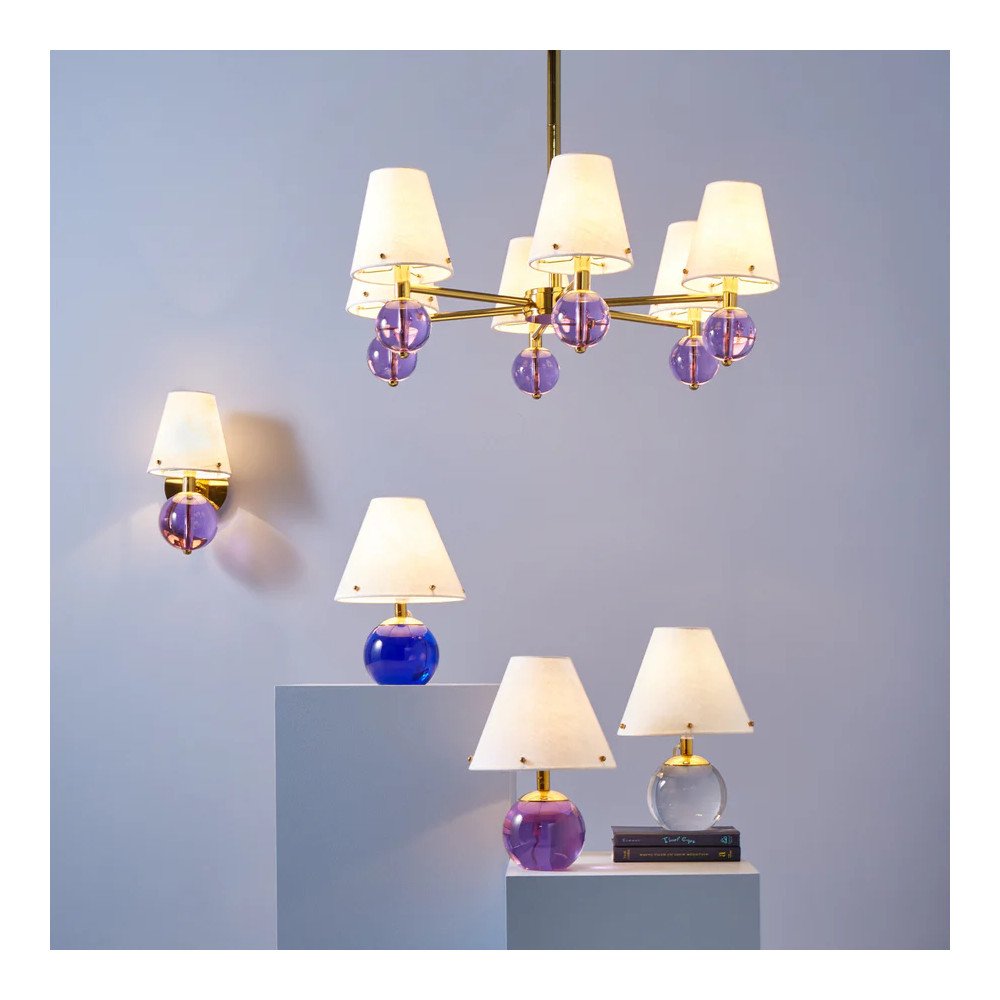 Belvedere Six Light Chandelier, Lustre, Jonathan Adler Belvedere Six Light Chandelier, Lustre, Jonathan Adler