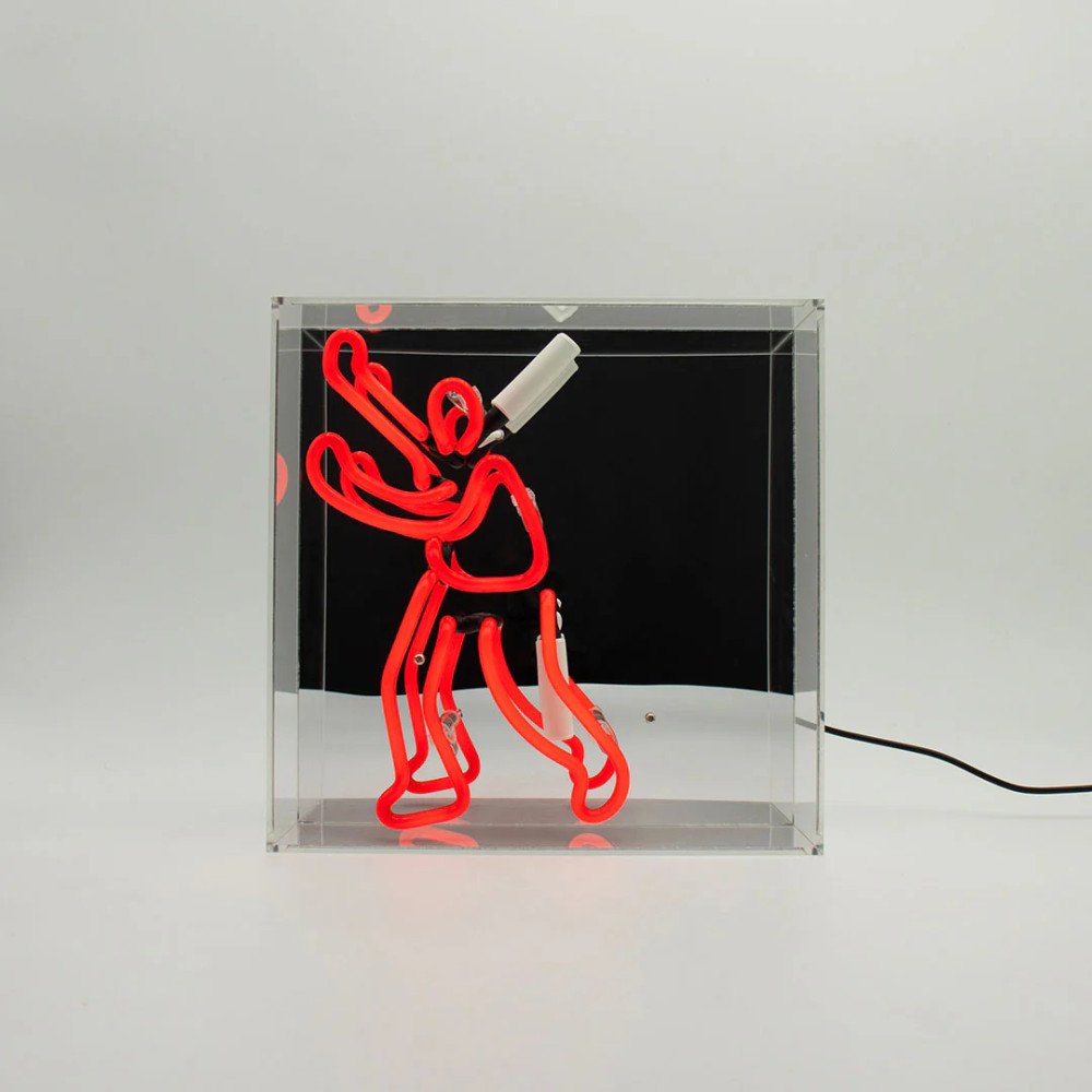 Bookcase Man, Tableau Néon, Locomocean Bookcase Man, Tableau Néon, Locomocean