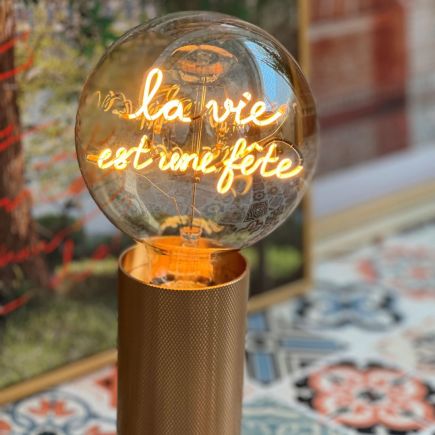 copy of copy of Love, Message bulb, MITB