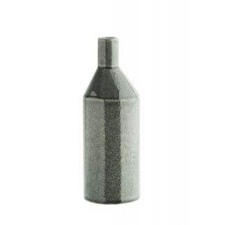 Vase/Bougeoir en céramique Vert, Madam Stoltz