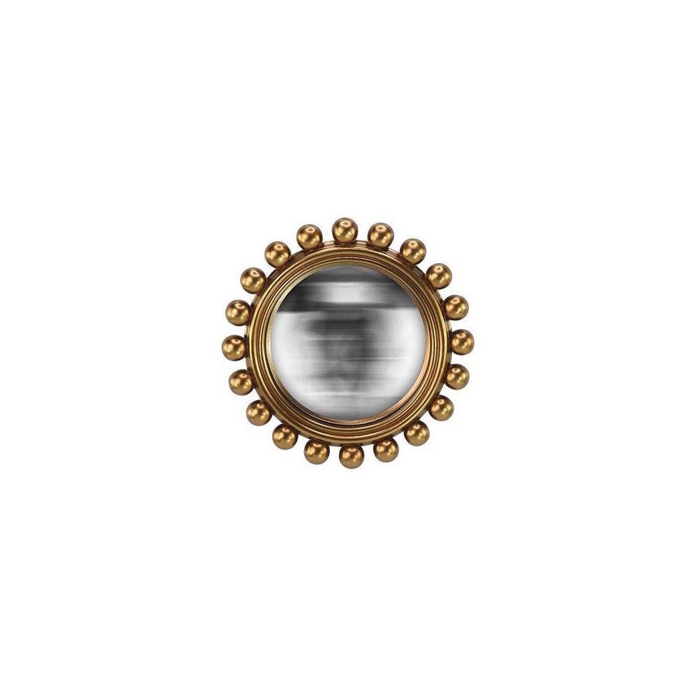 Perles Dorées, Miroir Convexe, 21,5 cm, Sélectionné par Hippotigre Perles Dorées, Miroir Convexe, 21,5 cm, Sélectionné par Hippotigre