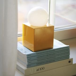 Bob 14, Jaune,  Lampe de Table, Globen Lighting (avec son Ampoule)