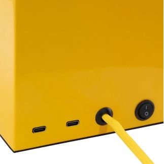 Bob 14, Jaune,  Lampe de Table, Globen Lighting (avec son Ampoule)