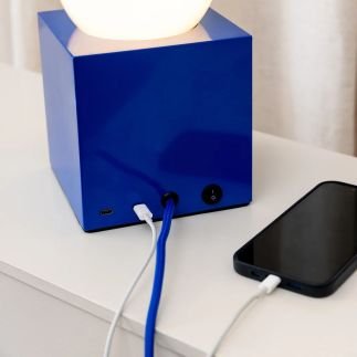 Bob 14, Bleu,  Lampe de Table, Globen Lighting (avec son Ampoule)