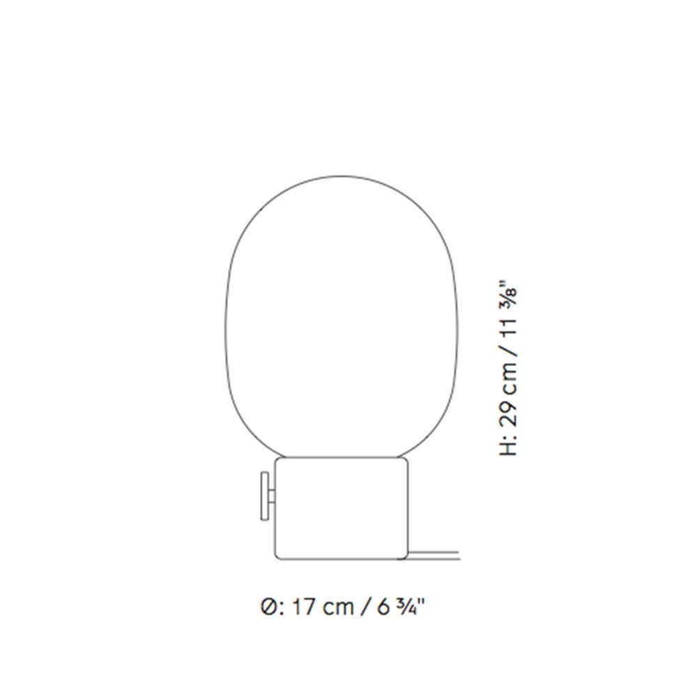 JWDA Light Grey Concrete, Lampe de table avec variateur , Audo JWDA Light Grey Concrete, Lampe de table avec variateur , Audo