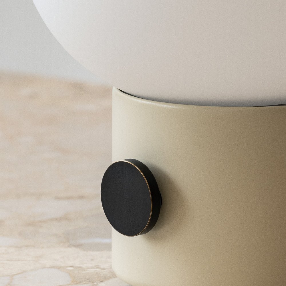 JWDA Ivoire, Lampe de table portable avec variateur , Audo JWDA Ivoire, Lampe de table portable avec variateur , Audo
