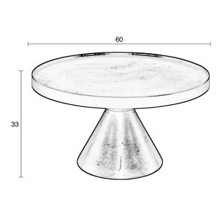 Floss Noir, Table basse, Zuiver
