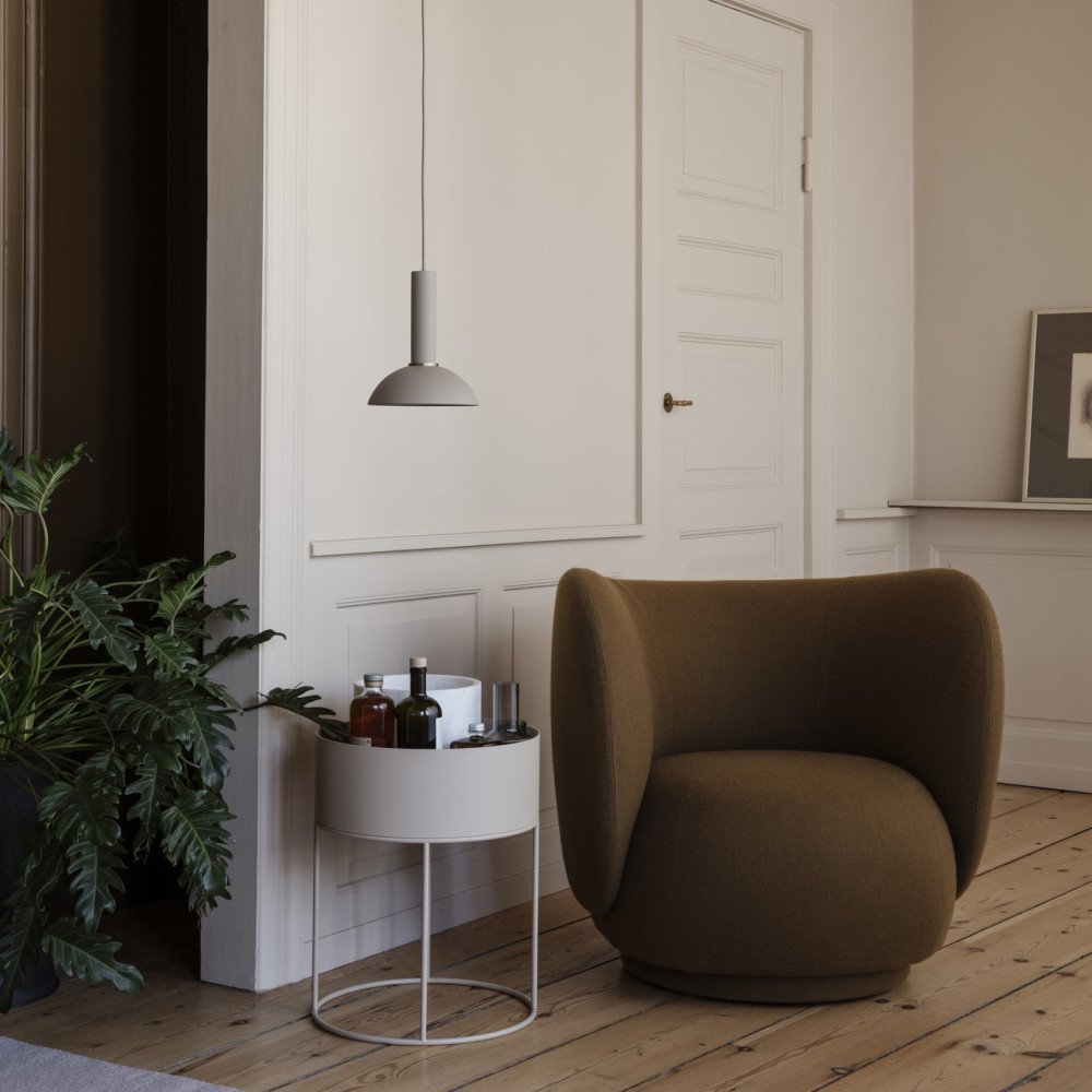 Plant Box Black, Jardinière / Table d'appoint, Ferm Living Plant Box Black, Jardinière / Table d'appoint, Ferm Living