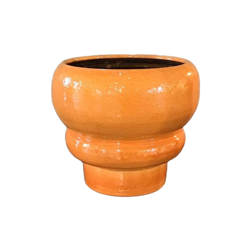 Jump Pale Orange 25cm, Cache-pot, Sélectionné par Hippotigre Jump Pale Orange 25cm, Cache-pot, Sélectionné par Hippotigre