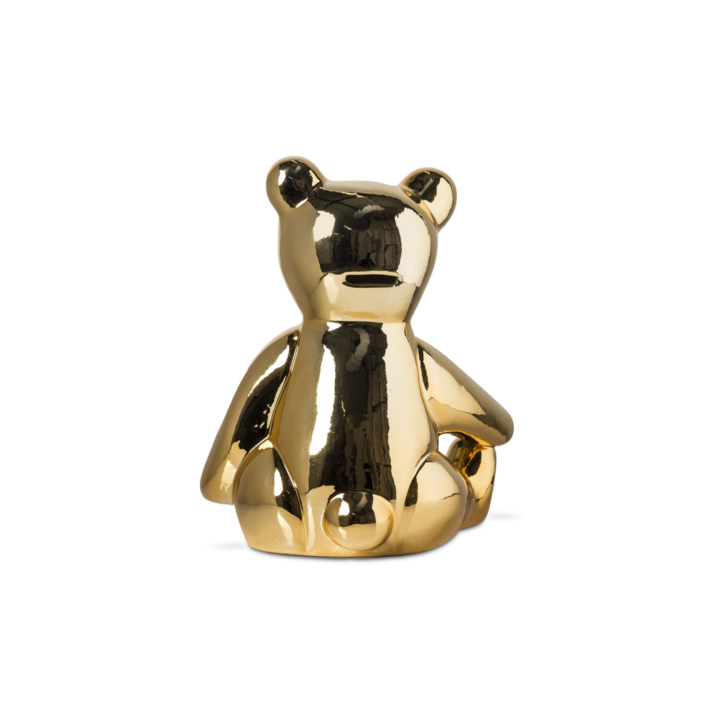 Moneybox Teddy gold, Tirelire, Pols Potten Moneybox Teddy gold, Tirelire, Pols Potten