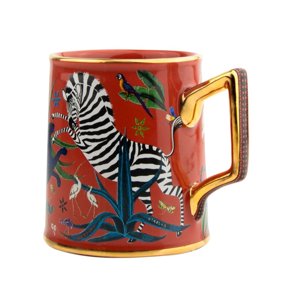 Tazza Ceramic Corallo, Mug, Ortigia Tazza Ceramic Corallo, Mug, Ortigia