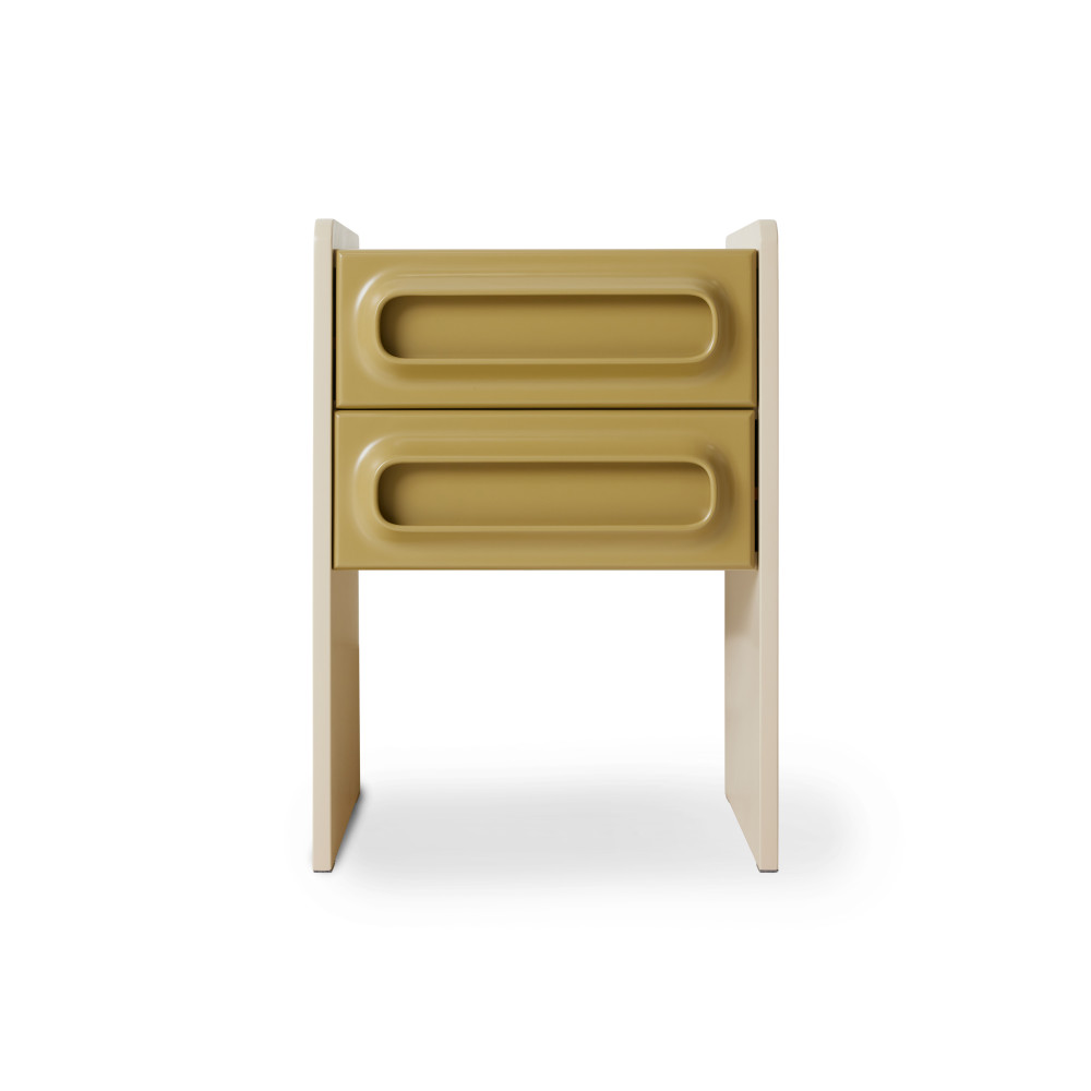Table de chevet avec tiroirs, HK Living