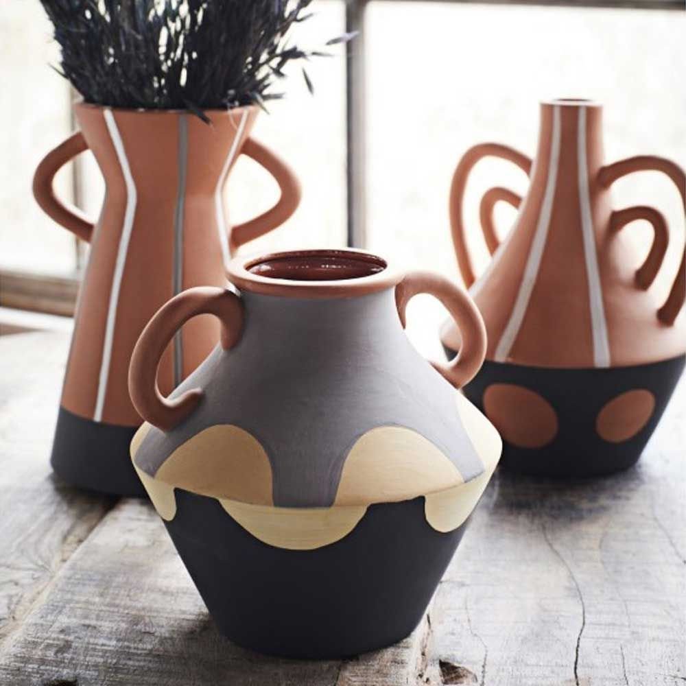 Dahra, Vase en terre cuite, Madam Stoltz Dahra, Vase en terre cuite, Madam Stoltz