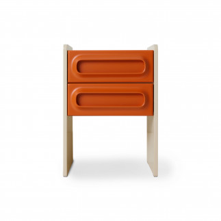 Table de chevet avec tiroirs, HK Living