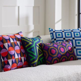 Piccadelly Triangles, Coussin, Jonathan Adler, 