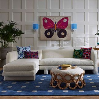 Piccadelly Triangles, Coussin, Jonathan Adler, 