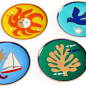 Playa, Sous-verres, Jonathan Adler