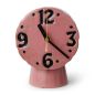Horloge retro en céramique, Pink, HK Living