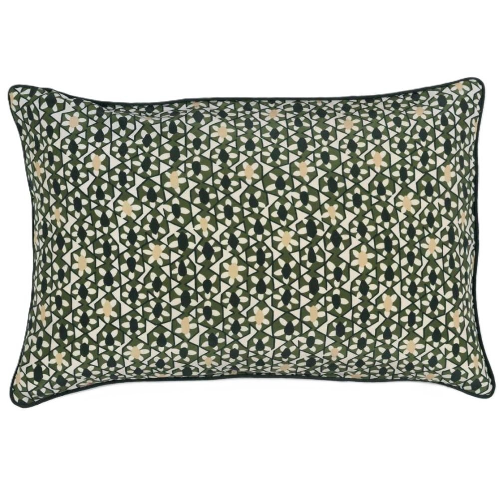 Azteca Figuier, Coussin, Elitis, 30cmx45cm Azteca Figuier, Coussin, Elitis, 30cmx45cm