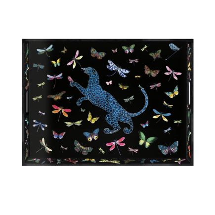 copy ofLeopard Tray Large Blue, Tray Ortigia, 38 cm x 28 cm