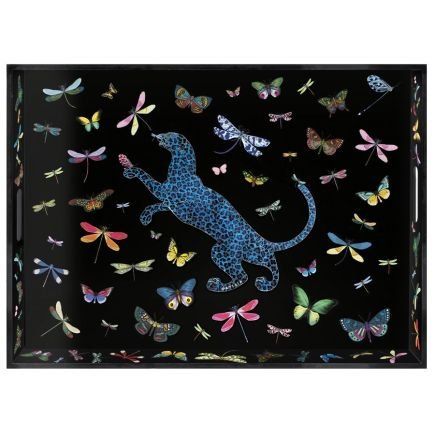 Dragonflies Grandissimo Tray, Plateau Ortigia, 45 cm x 60 cm