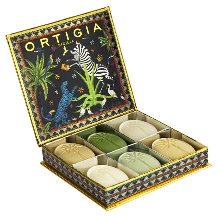 Jungle, Coffret de Six Savons, Ortigia