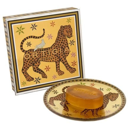 Ambra, Coffret Assiette en Verre & Savon, Ortigia