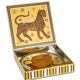 Ambra, Coffret Assiette en Verre & Savon, Ortigia