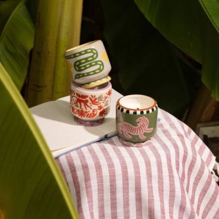 A dopo Snake, Wild Lemongrass, Bougie parfumée, Paddywax