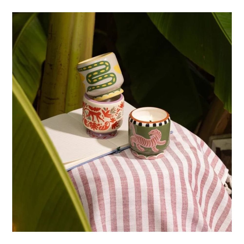 A dopo Black Cedar & Fig, Wild Lemongrass, Bougie parfumée, Paddywax A dopo Black Cedar & Fig, Wild Lemongrass, Bougie parfumée, Paddywax