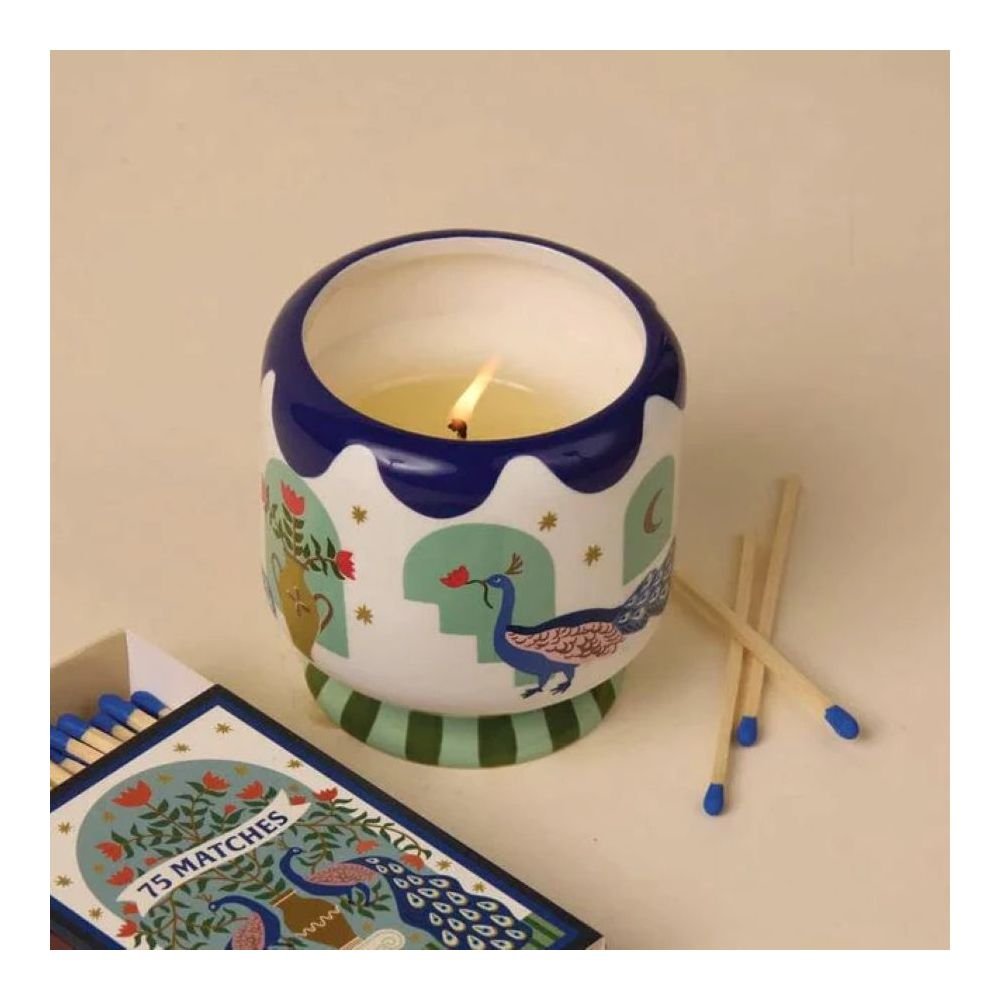 A dopoMisted Lime, Jasmin & Rose, Bougie parfumée, Paddywax