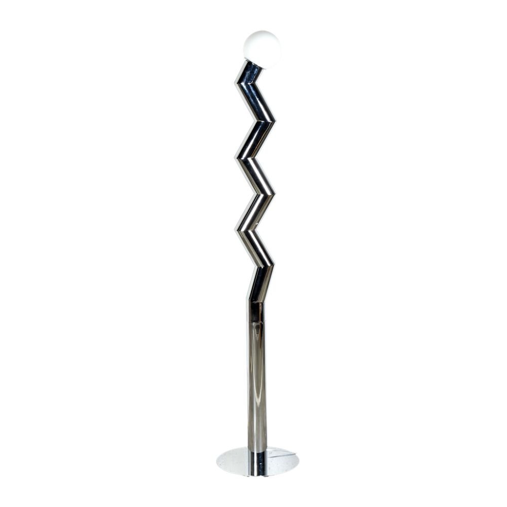 Zigmo, Lampadaire Chromé, Sélectionné par Hippotigre