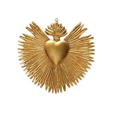 Ex-voto Coeur Rayon Or, Boncoe