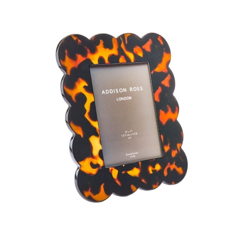 Tortoiseshell Scalloped, Cadre, Addison Ross