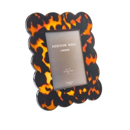 Tortoiseshell Scalloped, Cadre, Addison Ross