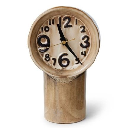 Retro Ceramic, Cream, Horloge, HK Living