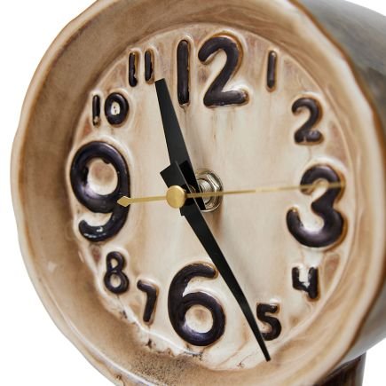 Retro Ceramic, Cream, Horloge, HK Living