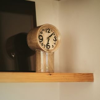 Retro Ceramic, Cream, Horloge, HK Living