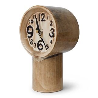 Retro Ceramic, Cream, Horloge, HK Living