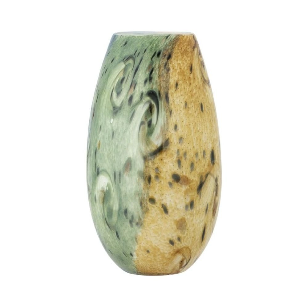 Kalian en Verre Bleu, Vase, Bloomingville