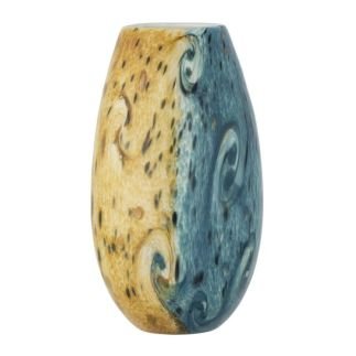Kalian en Verre Bleu, Vase, Bloomingville