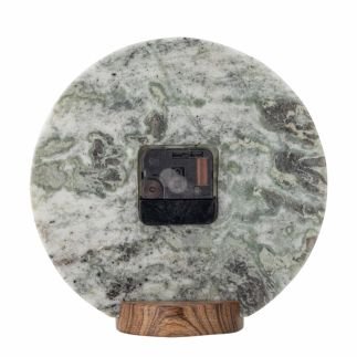 Joakim Horloge de table, Gris, Marbre