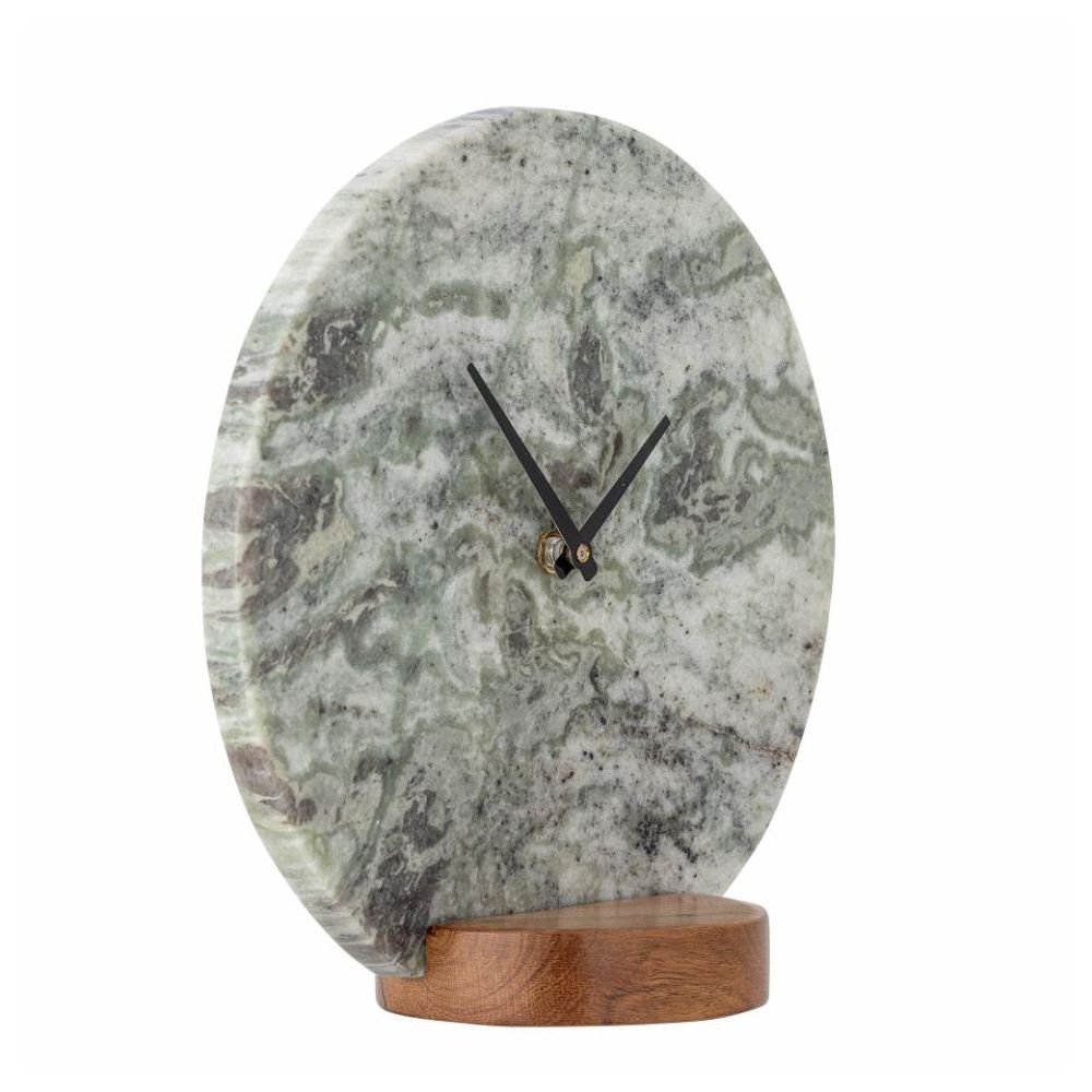 Joakim Horloge de table, Gris, Marbre