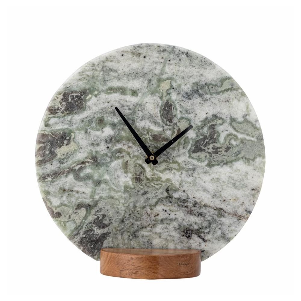 Joakim Horloge de table, Gris, Marbre