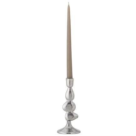 Metina Argent, Bougeoir, Bloomingville